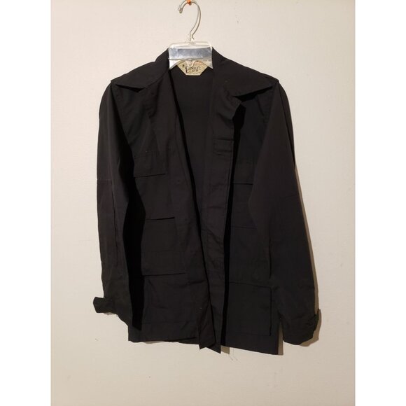 Brigade Quartermasters Combat Cloth Women's black combat coat, size XS - Picture 1 of 5